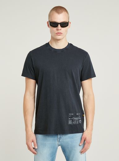 Shipping Graphic Overdyed T-Shirt
